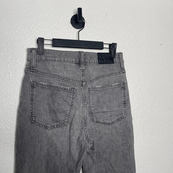 Madewell Womens Jeans Size 27 The Perfect Vintage Jean Light Gray Straight Leg - Picture 14 of 15
